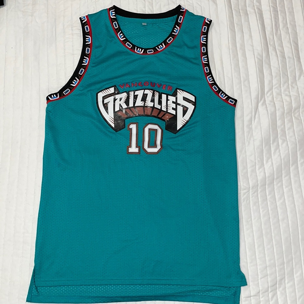 Mike Bibby Vancouver Grizzlies Replica Jersey